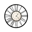 Orologio da parete Arti & Mestieri con numeri romani in metallo 50 cm