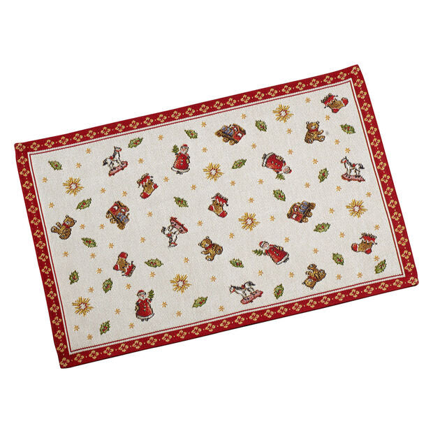 Tovaglietta Toy's Delight Villeroy & Boch in cotone motivo natalizio 32x48 cm