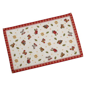 Tovaglietta Toy's Delight Villeroy & Boch in cotone motivo natalizio 32x48 cm