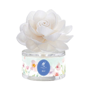 Diffusore a bastoncino Hypno Casa con fiore decorativo fragranza Blu 30 ml