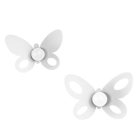 Appendiabiti Butterfly Arti & Mestieri in metallo set 2 pezzi
