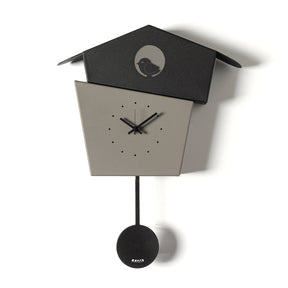 Orologio da parete Picchiarello Arti & Mestieri in ferro nero fango 45x36 cm