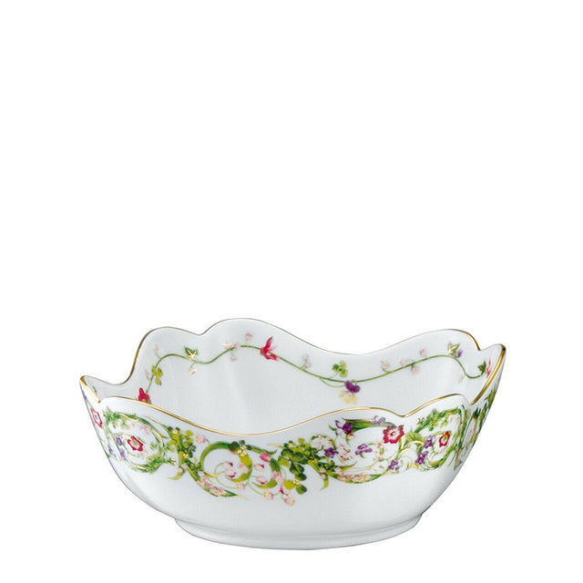 Ciotola Flower Fantasy Versace in porcellana decorata 20 cm