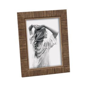 Portafoto Mascagni Casa in plastica effetto legno noce 20x30 cm