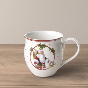 Tazza natalizia Toy's Delight Villeroy & Boch in porcellana decorata 10 cm