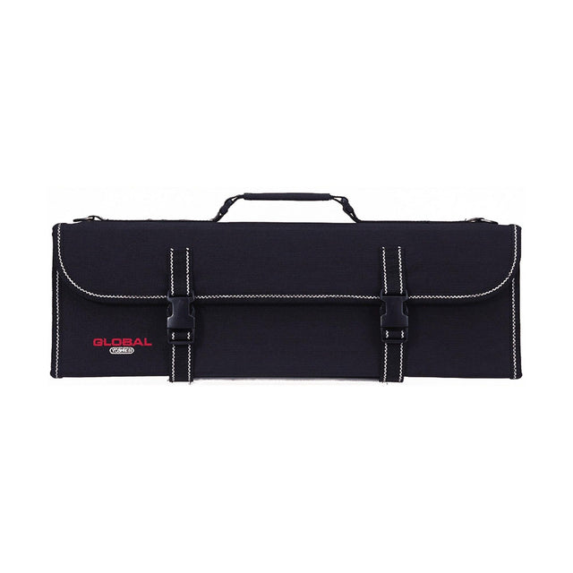 Borsa per coltelli Global in nylon nero per 16 pezzi 52x17 cm