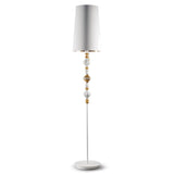 Lampada da terra Belle De Nuit Lladrò in porcellana 181x32 cm