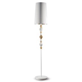Lampada da terra Belle De Nuit Lladrò in porcellana 181x32 cm
