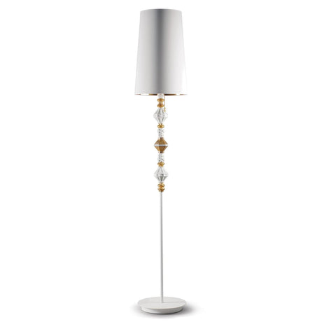 Lampada da terra Belle De Nuit Lladrò in porcellana 181x32 cm