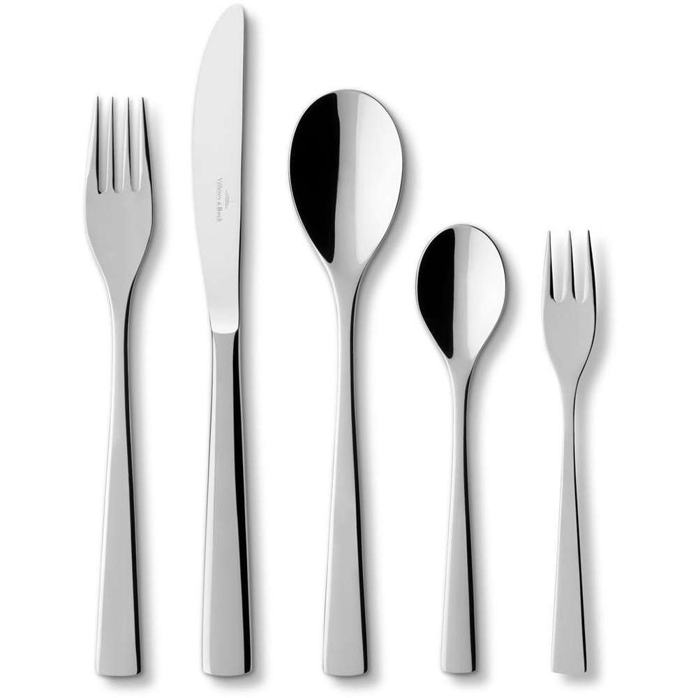 Set posate Modern Grace Villeroy & Boch in acciaio inox 75 pezzi