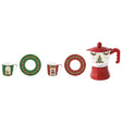 Set caffè Festive Avenue Easy Life in porcellana con decori natalizi