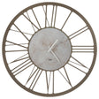 Orologio da parete Big 140 Arti & Mestieri in metallo color bronzo