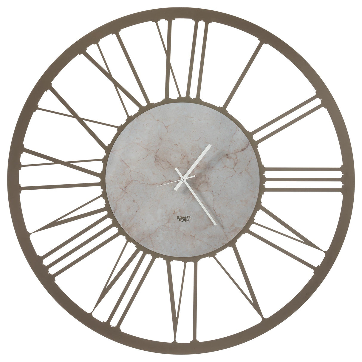 Orologio da parete Big 140 Arti & Mestieri in metallo color bronzo