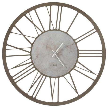 Orologio da parete Big 140 Arti & Mestieri in metallo color bronzo
