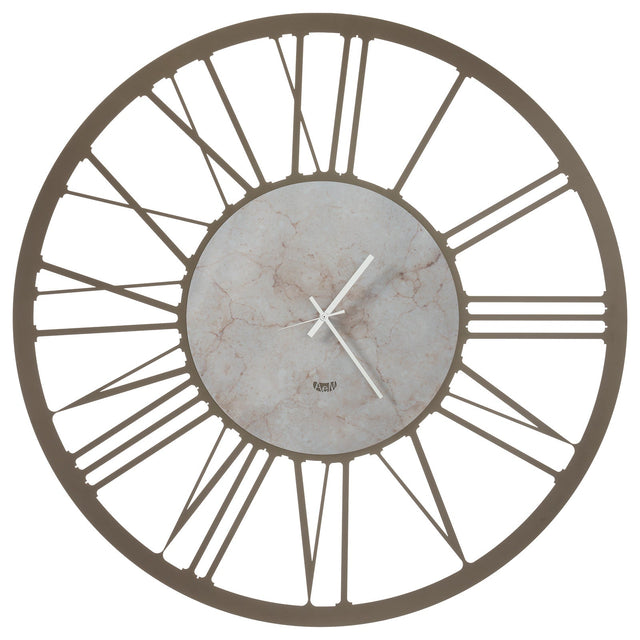 Orologio da parete Big 140 Arti & Mestieri in metallo color bronzo