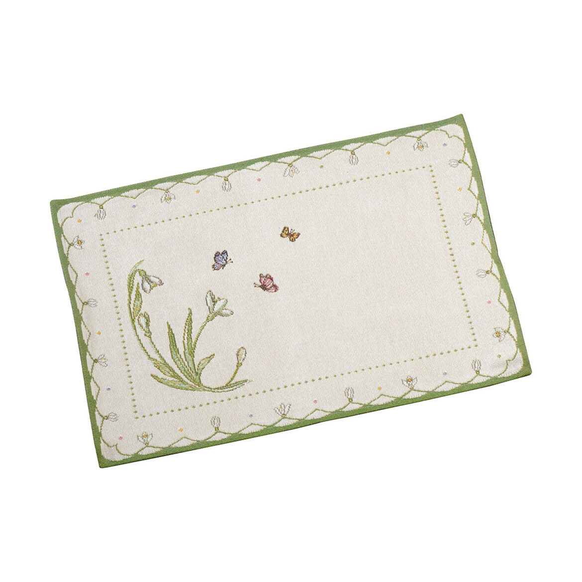 Tovaglietta Bucaneve Villeroy & Boch in cotone decoro floreale 32x48 cm