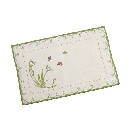 Tovaglietta Bucaneve Villeroy & Boch in cotone decoro floreale 32x48 cm