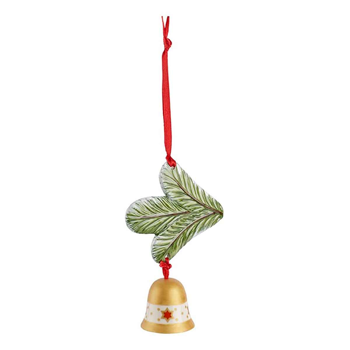 Pendaglio Campanella Villeroy & Boch in porcellana decorata 18 cm