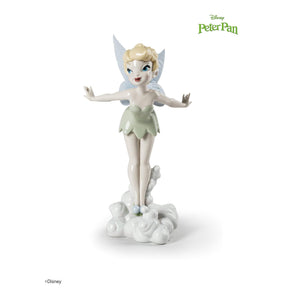Statuetta Campanellino Lladrò in porcellana lucida colorata 30x17 cm