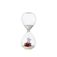 Clessidra Snow Games Orsetto Ichendorf in vetro borosilicato 20 cm