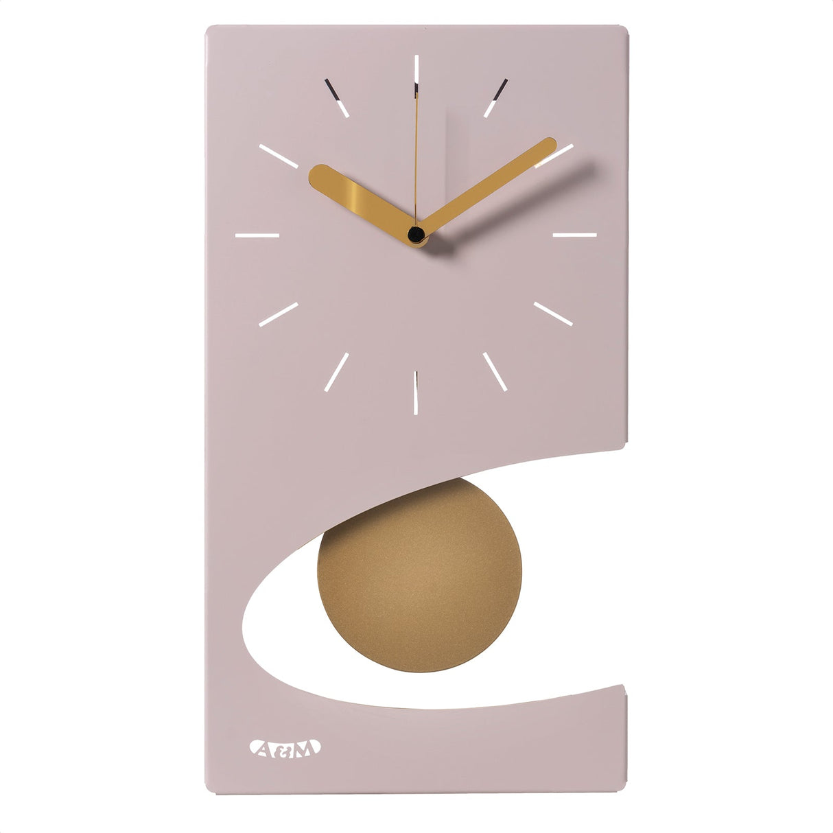 Orologio da parete Eclipse Arti & Mestieri in metallo con pendolo 50 cm