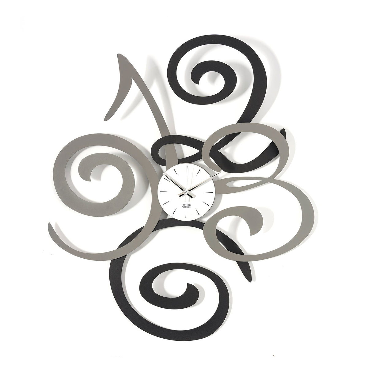 Orologio da parete Filomena Arti e Mestieri in ferro fango e nero 80x93 cm