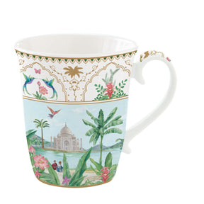 Tazza mug Paradise Sauvage Easy Life in porcellana decorata 275 ml