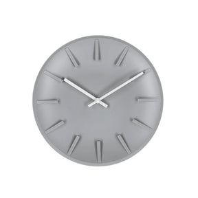 Orologio da parete Hervar Bizzotto in metallo grigio opaco 30 cm