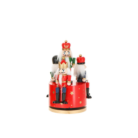 Schiaccianoci carillon Timstor in legno decorativo 20 cm