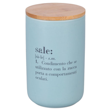 Barattolo sale Victionary Villa D'Este in ceramica opaca 1 litro