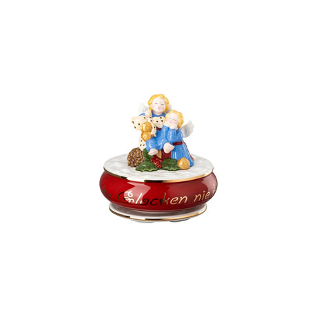 Carillon Canti di Natale Hutschenreuther in porcellana decorata 14x15 cm