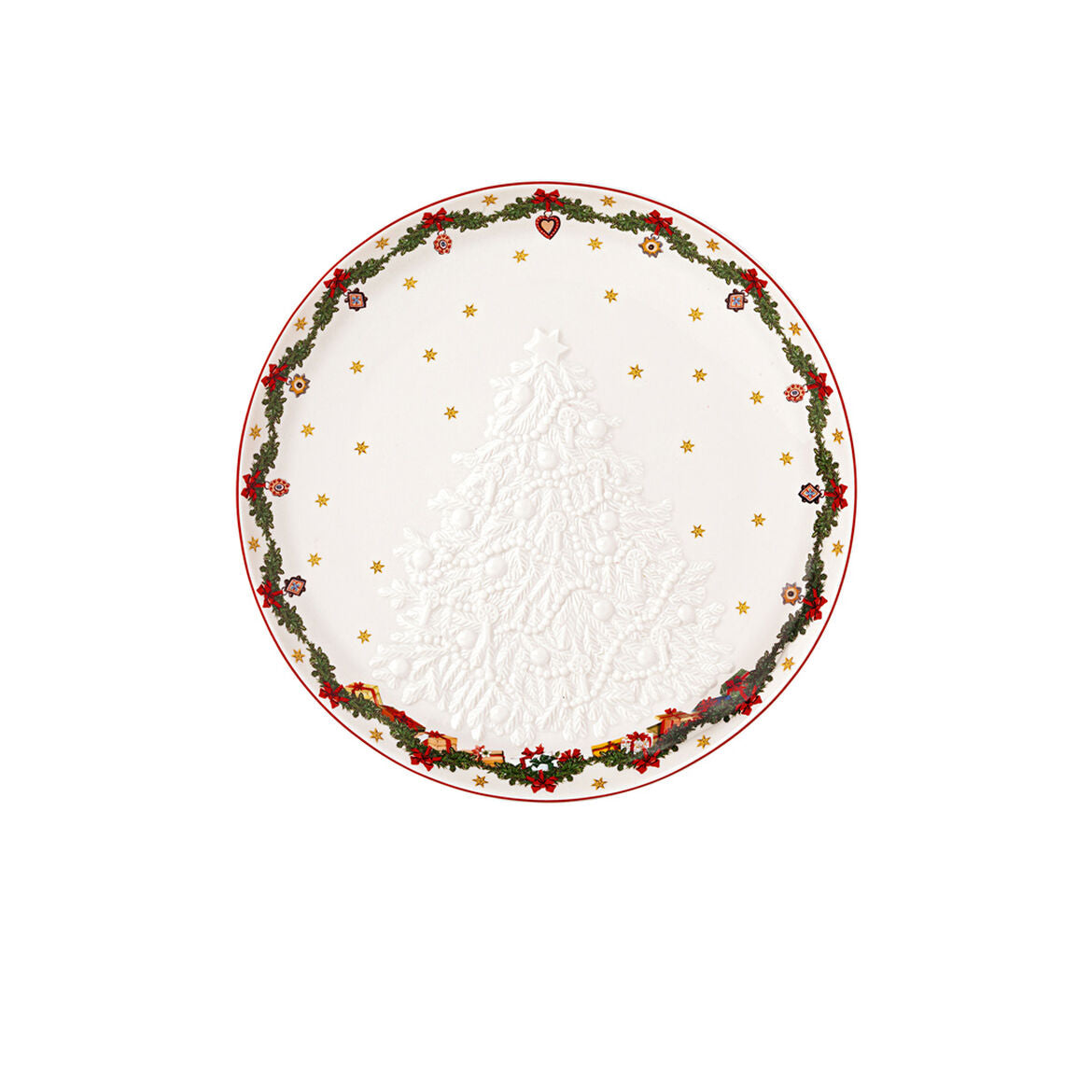 Ciotola per pasticcini Villeroy & Boch in porcellana decorata 26 cm