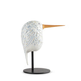 Statuina Colibrì Face 2 Face Lladrò in porcellana decorata 24x21 cm