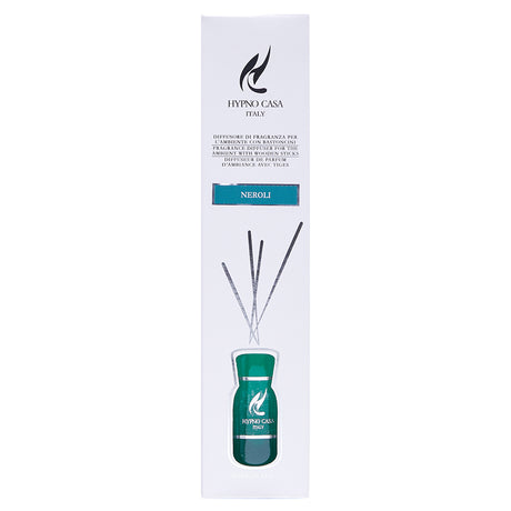 Diffusore a bastoncini Hypno Casa fragranza Neroli in vetro 100 ml