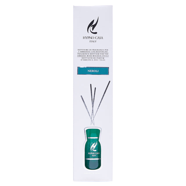Diffusore a bastoncini Hypno Casa fragranza Neroli in vetro 100 ml