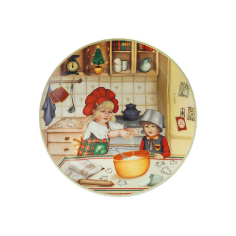 Piatto Cuccioli Bimbi Pasticceri Brandani in porcellana decorata 30 cm