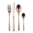 Set posate Taste Sambonet acciaio inox finitura rame lucido 24 pezzi