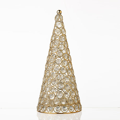 Abete natalizio Noel in metallo con luci LED integrate 40,5 cm