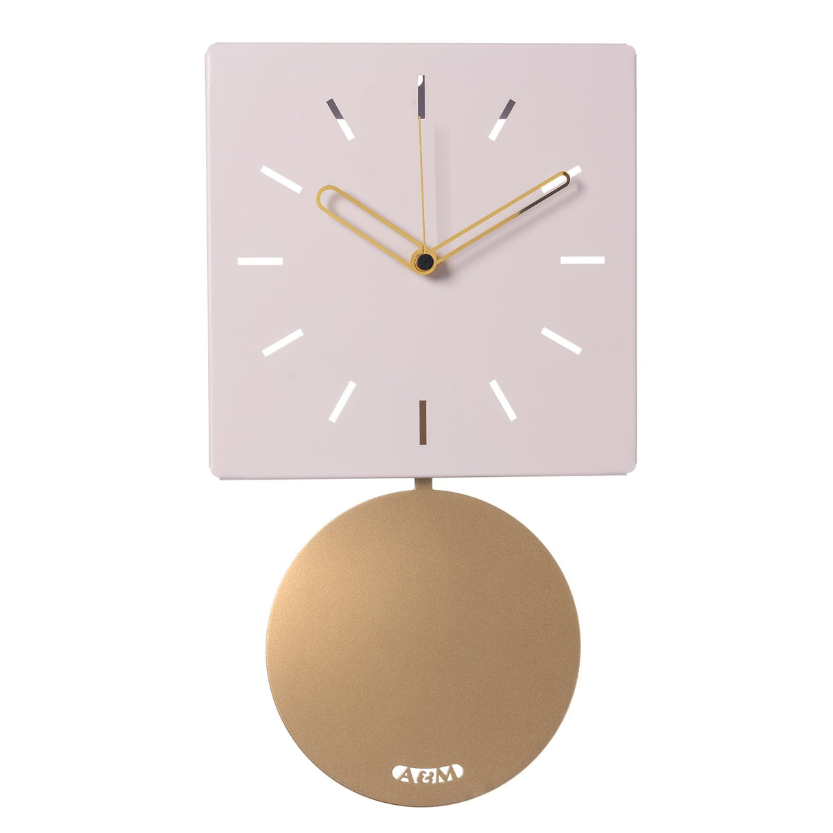 Orologio da parete Grace Arti & Mestieri in metallo con pendolo 30x50 cm