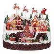 Villaggio di Natale Candy House Timstor con luci LED 37x41,5 cm