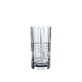 Vaso Square Nachtmann in cristallo trasparente design geometrico 28 cm