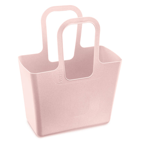 Borsa spesa Tasche XL Koziol in materiale organico rosa 54x44 cm