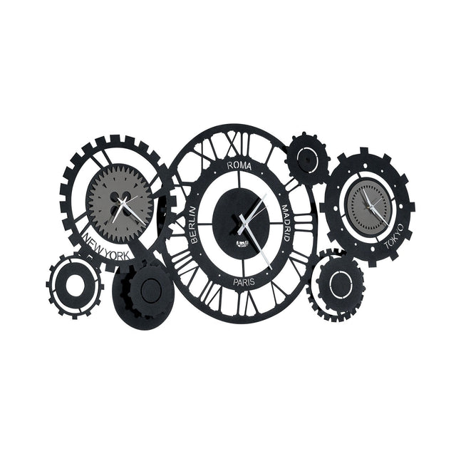Orologio da parete Fuso Meccano Arti e Mestieri in metallo 50 cm