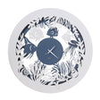 Orologio da parete Nettuno Arti e Mestieri in metallo design pesci 50 cm
