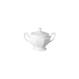 Zuccheriera Maria Rosenthal in porcellana bianca con rilievi 270 ml