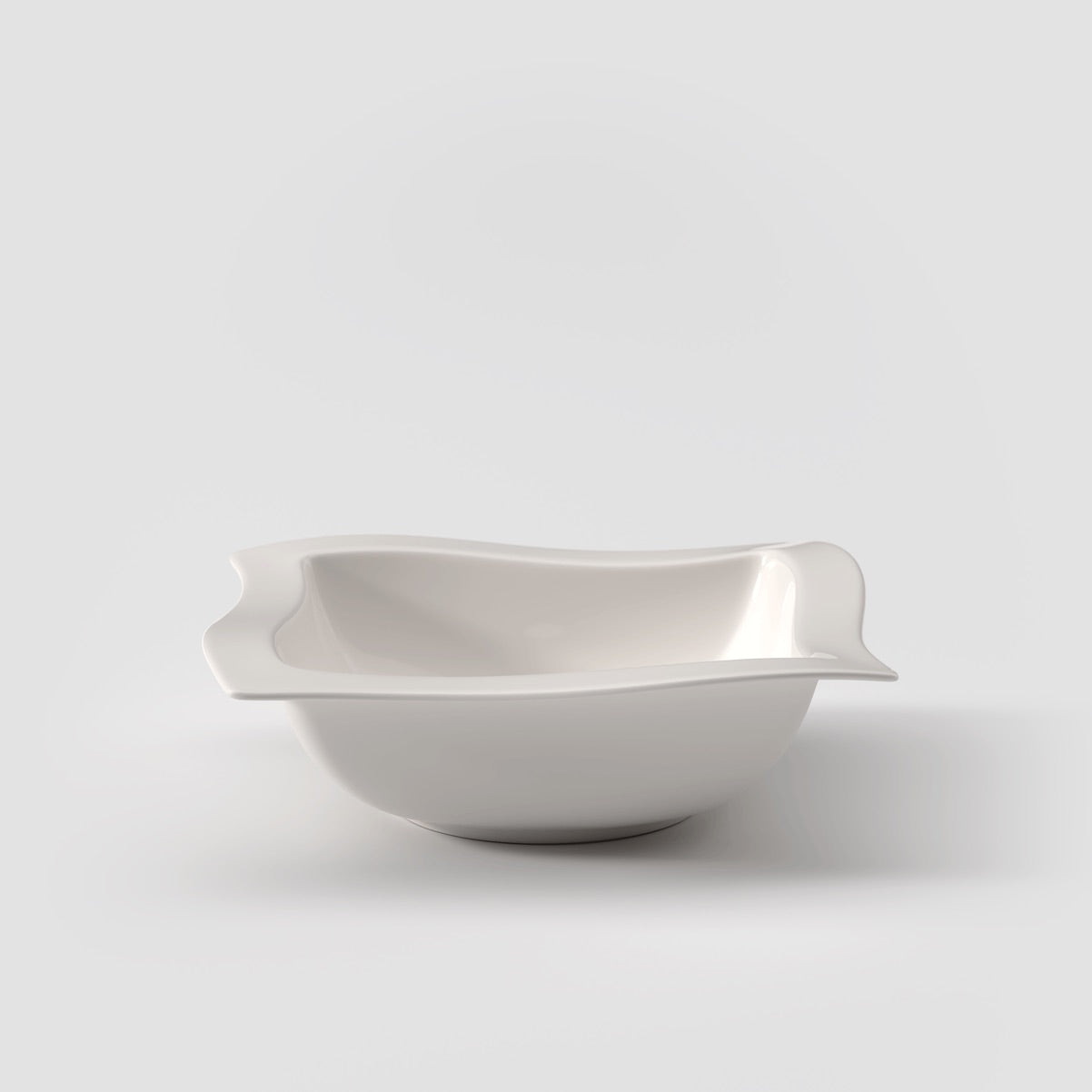 Insalatiera NewWave Villeroy & Boch in porcellana bianca 25x25 cm