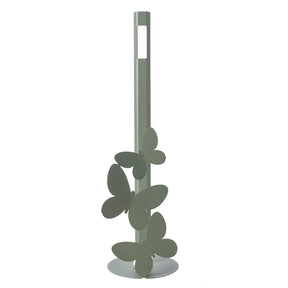 Porta carta igienica Farfalle Arti & Mestieri in ferro colore giada 50x15 cm