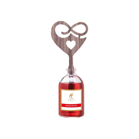 Diffusore a bastoncini Hypno Casa sagoma cuore in cellulosa 100ml