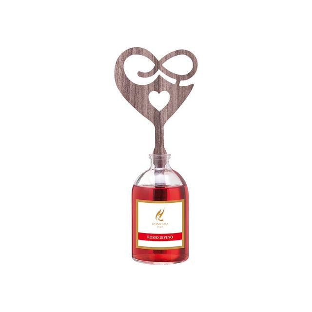 Diffusore a bastoncini Hypno Casa sagoma cuore in cellulosa 100ml