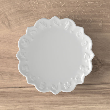 Piattino Toy's Delight Royal Classic Villeroy & Boch in porcellana bianca